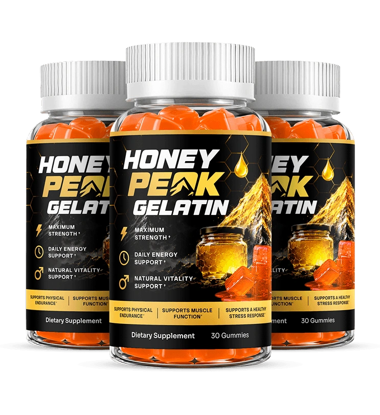Honey Peak Gelatin Official Men's Performance Supplement